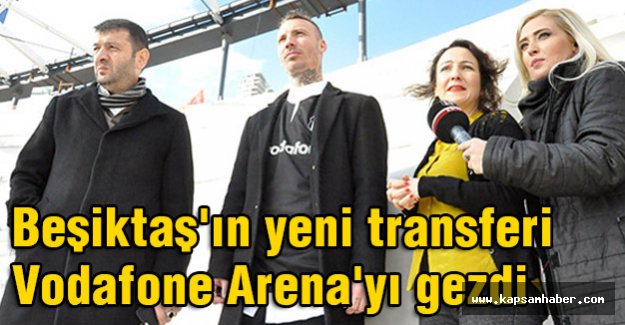 Fikret Orman,ve Alexis Delgado Vodafone Arena'da buluştu.