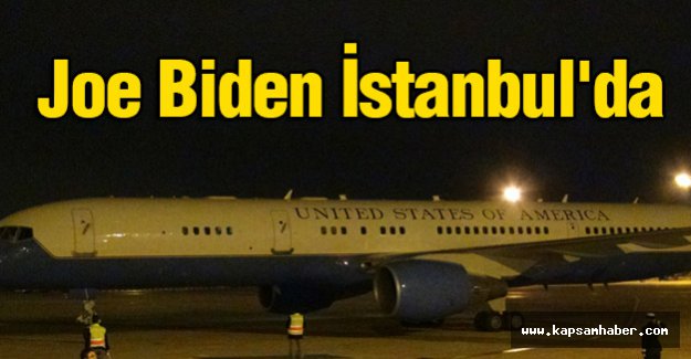 Joe Biden İstanbul'da