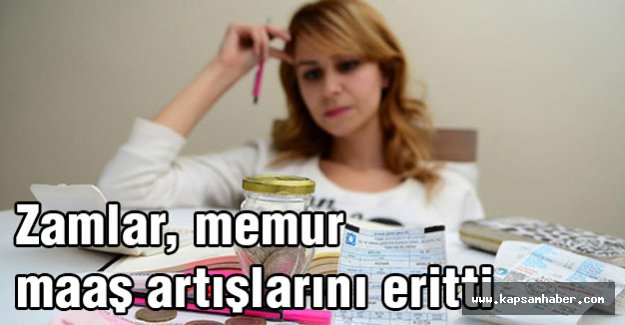 Memur Maaşlar Eridi...