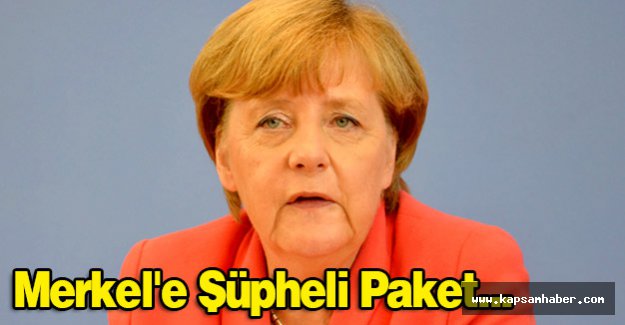 Merkel'e Şüpheli Paket...