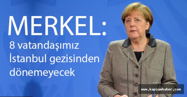 Merkel: Teröristler Herkesin Düşmanı...