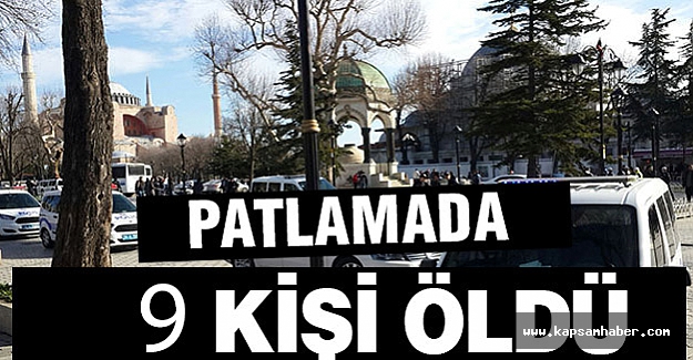 Patlamada 9 Kişi Öldü, Çok Sayıda Yaralı Var