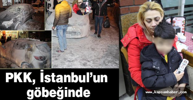 PKK, kadın ve çocuk bulunan aracı ateşe verdi