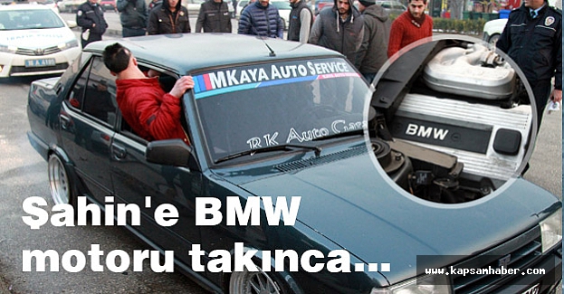Şahin'e BMW motoru takınca Ne Olduğunu İzle...
