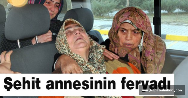 Şehit annesinin feryadı...