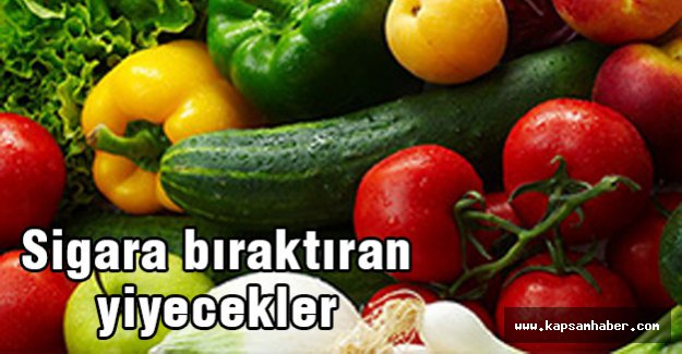 Sigara Bıraktıran Yiyeyecekler