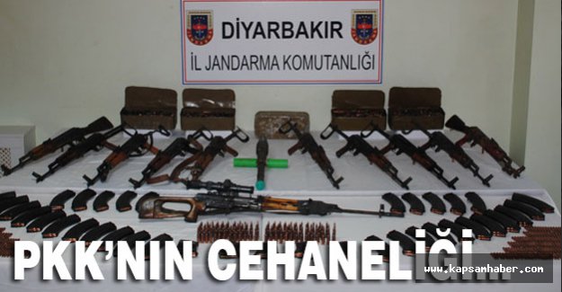 Silvan'da PKK'nın Cephaneliği Çökertildi...