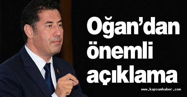 Sinan Oğan'dan Flaş Açıklama!