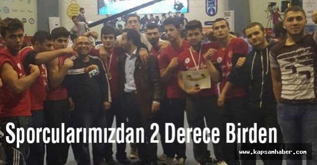 Sporcularımızdan 2 Derece Birden