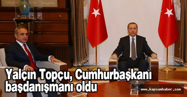 Topçu, Cumhurbaşkanı başdanışmanı oldu