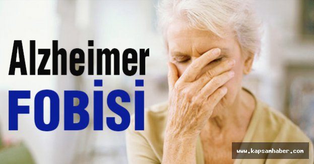 'Toplumda ciddi bir alzheimer fobisi var'