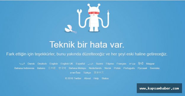 Twitter’a Neden Erişilemiyor... Çöktü mü?