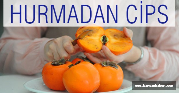 Ünye'de Hurmadan cips...