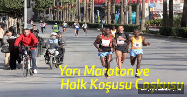 Yarı Maraton ve Halk Koşusu Coşkusu