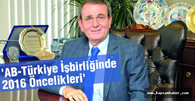 'AB-Türkiye İşbirliğinde 2016 Öncelikleri' sunumu