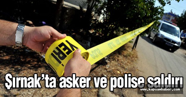 Asker ve polise eş zamanlı saldırı