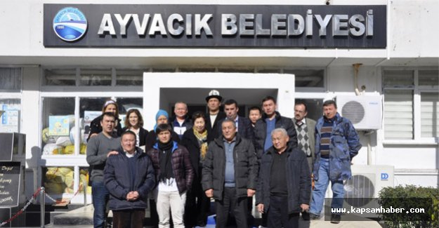 Ayvacık Belediyesi Kırgızistan Heyetini Ağırladı