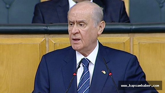 Bahçeli; TBMM'de Partisinin Grup Toplantısında Konuştu