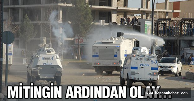 Batman'da HDP Mitinginden Sonra Olay Çıktı