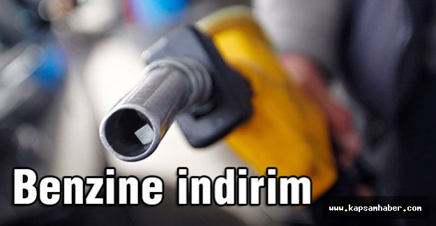 Benzine 7 kuruş indirim geldi.