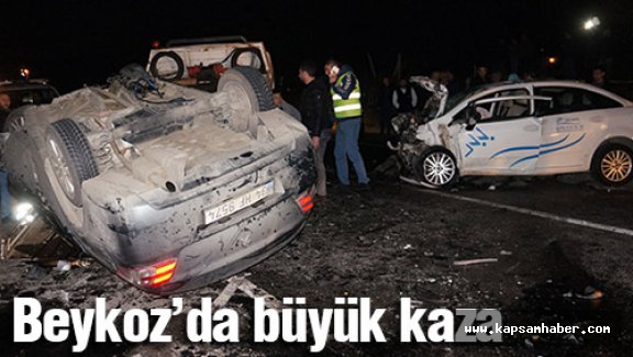 Beykoz’da Büyük Kaza...