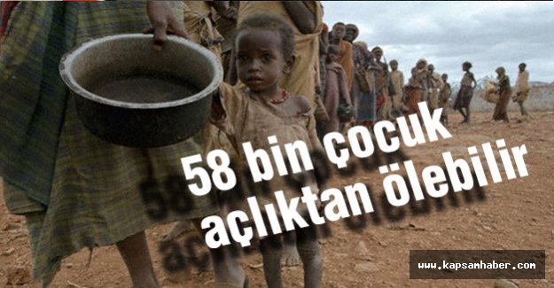 BM: Somali'de 58 bin çocuk açlıktan ölebilir