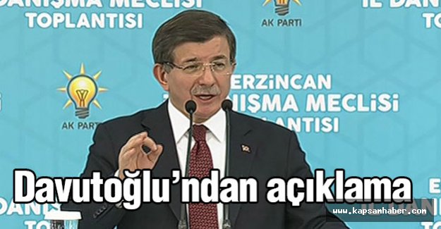 Davutoğlu tereddüt göstermeyiz!
