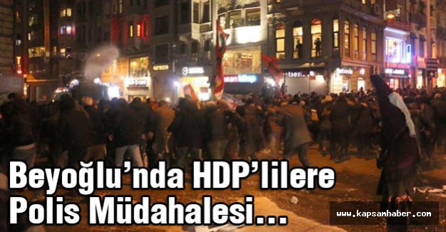 HDP’li gruba polis müdahalesi...