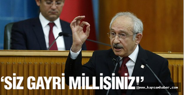 Kılıçdaroğlu; Ak Parti'yi Sert Sözlerle Eleştirdi