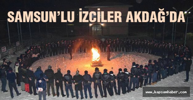 Samsunlu izciler Akdağ'da kampa çekildi
