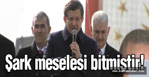 Şark meselesi bitmiştir