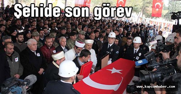 şehide son görev...