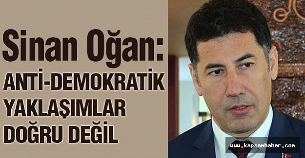 Sinan Oğan'dan Önemli Açıklamalar!