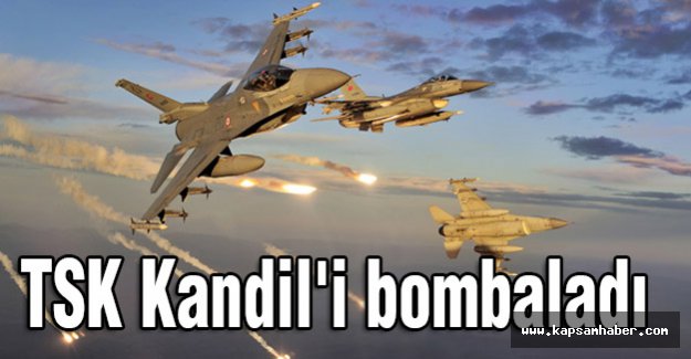 TSK Teröristleri Bombaladı