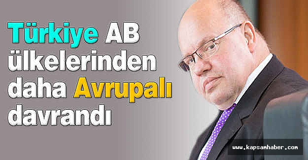 'Türkiye, Avrupa ülkelerinden daha Avrupalı davrandı'