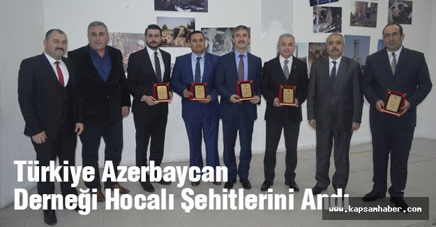 Türkiye Azerbaycan Derneği Hocalı Şehitlerini Andı