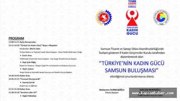 Türkiye’nin kadın gücü Samsun’da buluşuyor