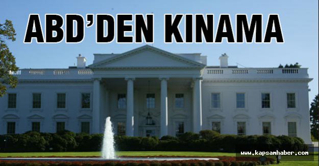 ABD'den çifte kınama
