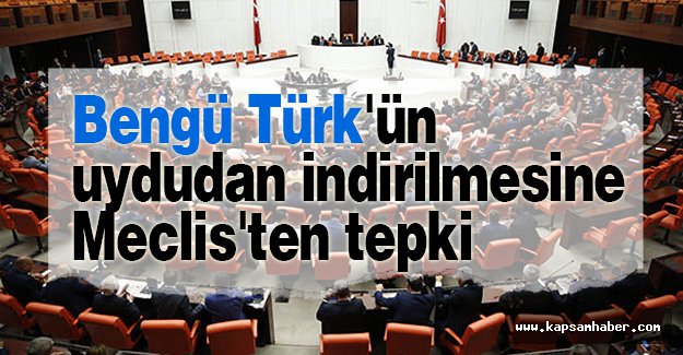 Bengü Türk'ün uydudan indirilmesine Meclis'ten tepki!