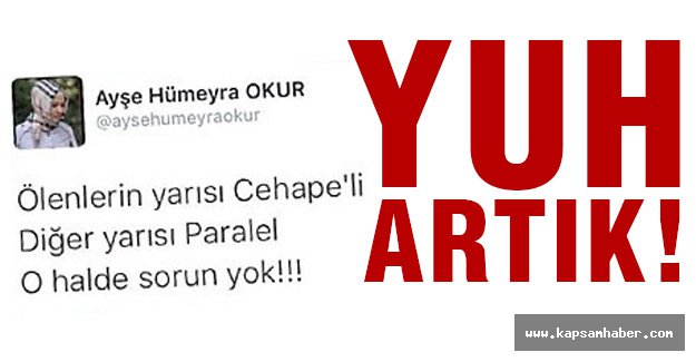 Böylelerine Yuh Artık!