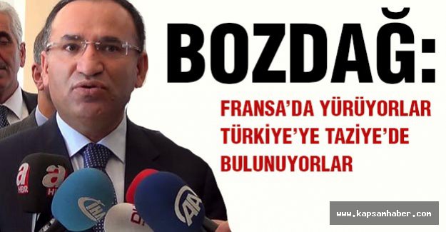 Bozdağ: Kılıçdaroğlu'na soruyorum...