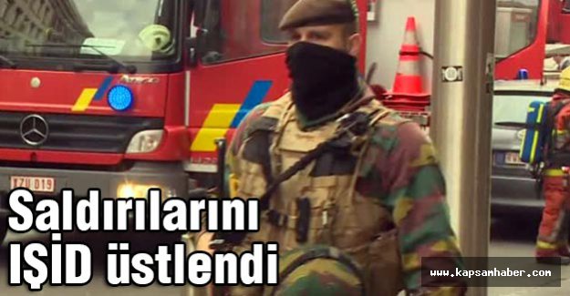 Brüksel saldırılarını IŞİD üstlendi