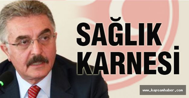 Büyükataman'dan Bursa'nın Sağlık Karnesi...
