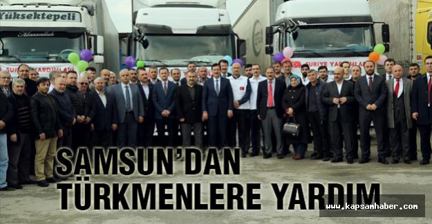 İlkadım'dan Bayırbucağa Yardım Eli