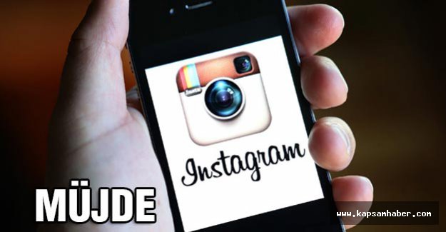 İnstagram'dan müjde