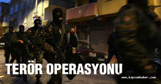 İstanbul'da Terör operasyonu...