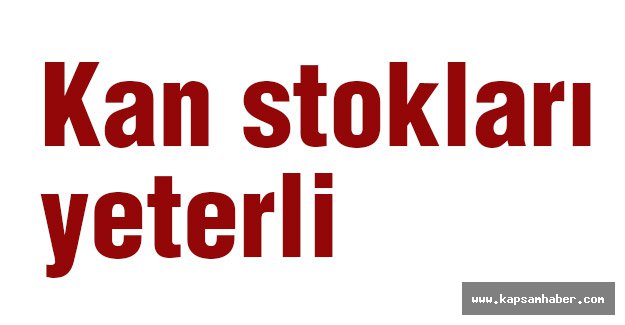 Kızılay'dan Açıklama: Kan stoku Yeterli