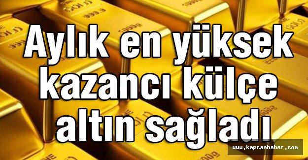 Külçe altın yüksek kazanç sağladı