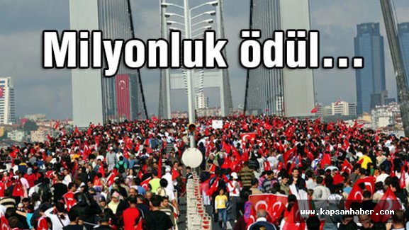 Maratonda büyük ödül...