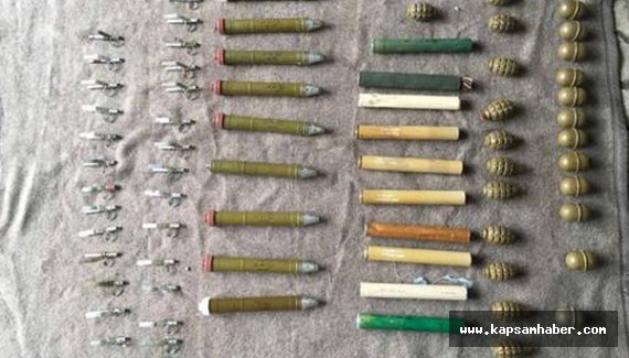 PKK/PYD Teröristi Mühimmatla Yakalandı